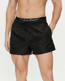 Calvin Klein Double Waistband Deniz Şortu Black