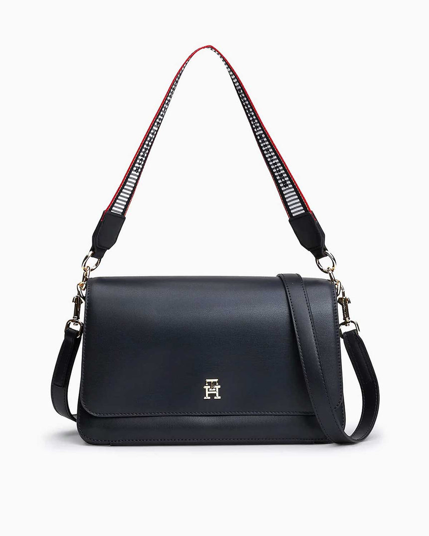 Tommy Hilfiger Fresh Shoulder Bag Omuz Çantası Space Blue