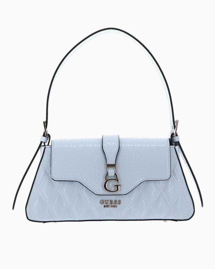 Guess Flap Shoulder Logolu Omuz Çantası