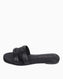 Tommy Hilfiger Logo Strap Mule Flat Sandalet Black