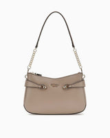 Guess Lorelei Zincir Detaylı Omuz Çantası Dark Taupe