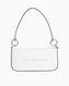 Calvin Klein Sculpted Shoulder Pouch Omuz Çantası White/Silver Logo