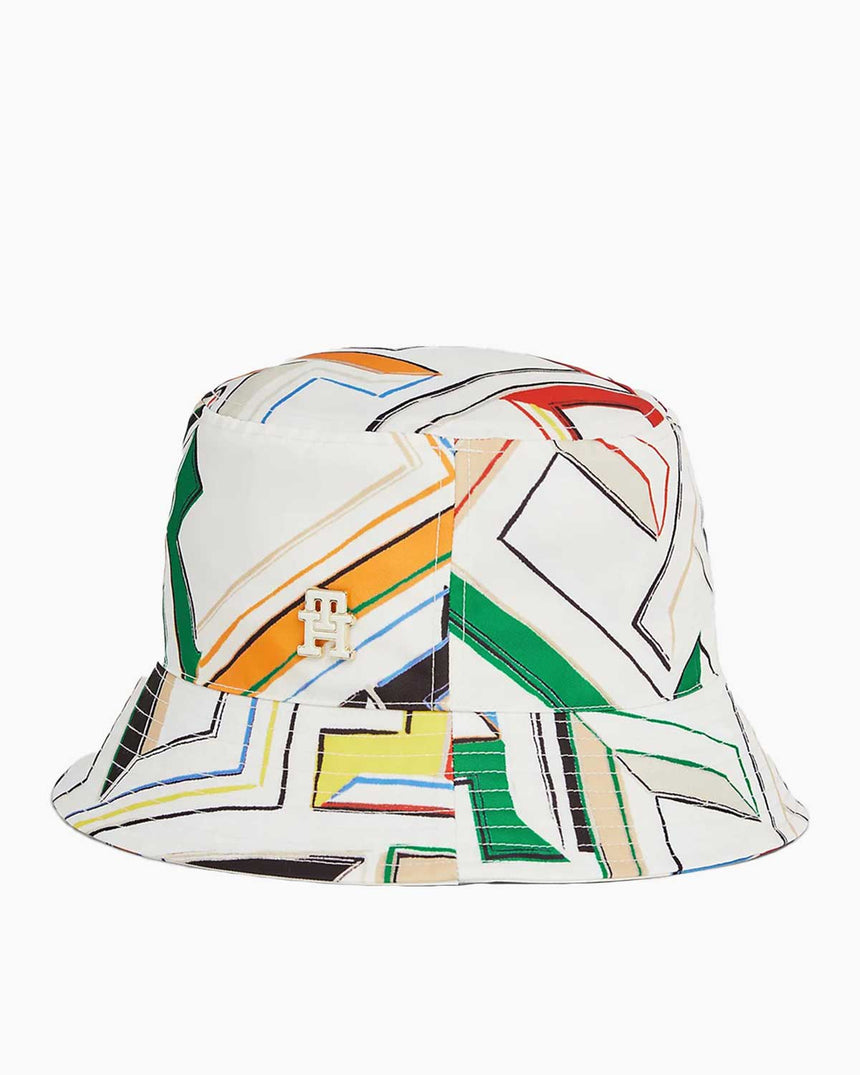 Tommy Hilfiger Monogram Bucket Şapka Beige