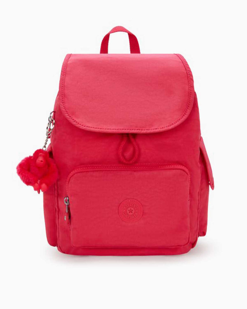 Kipling City Pack S Kapaklı Sırt Çantası Resort Pink