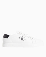 Calvin Klein Classic Cupsole Lace-Up Erkek Sneaker Bright White