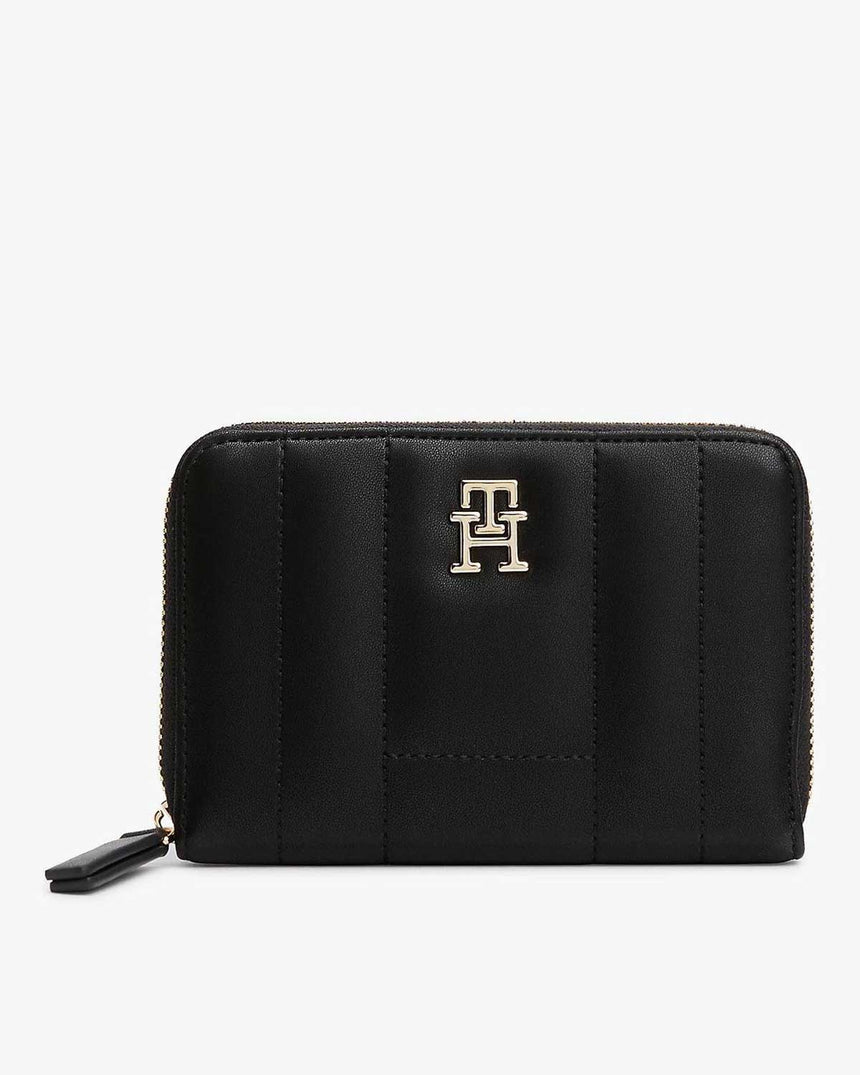 Tommy Hilfiger Feminine Fermuarlı Kadın Cüzdan Black