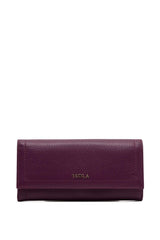 Isola Selly Kadın Hakiki Deri Cüzdan Mor