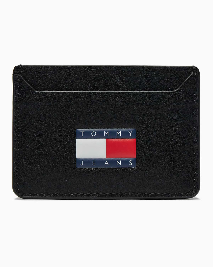 Tommy Hilfiger Heritage Leather Cc Cardholder Black