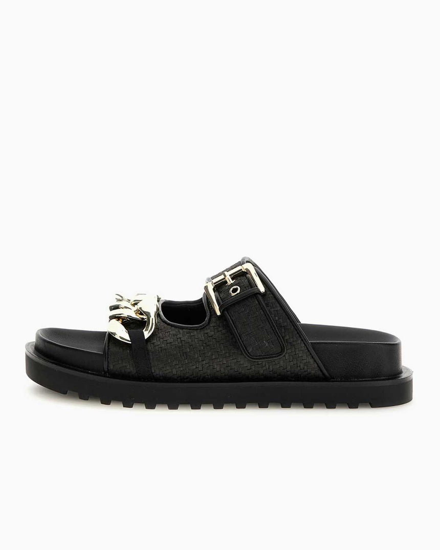 Guess Casual Shoes Tokalı Terlik Black