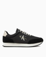Calvin Klein Retro Runner Low Top Sneaker Black/Eggshell/White