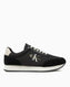 Calvin Klein Retro Runner Low Top Sneaker Black/Eggshell/White
