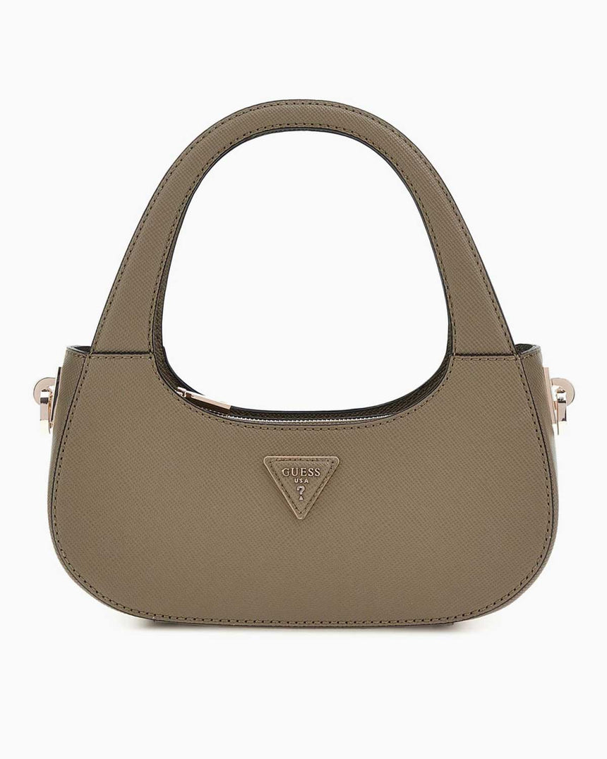 Guess Eco Jazlynn Hobo Uzun Askı Detaylı El Çantası Sage