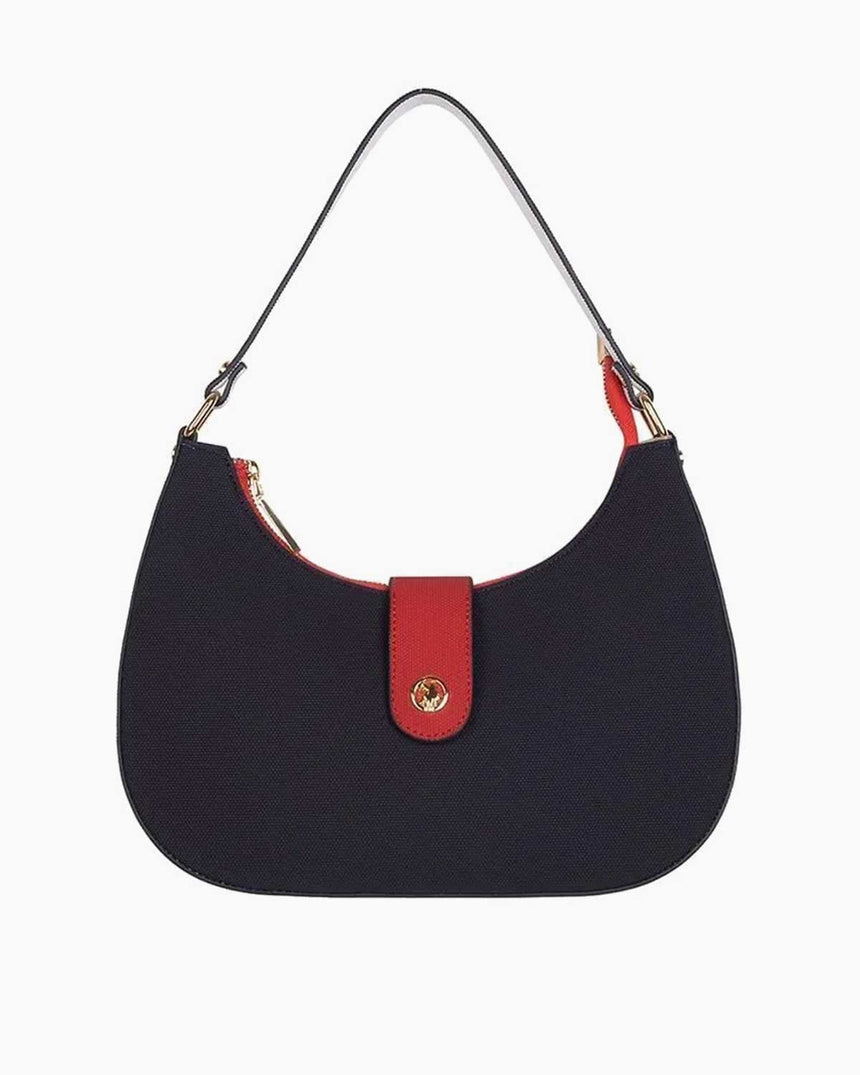 Us Polo Assn Kadın Omuz Çantası Lacivert - Beyaz - Kırmızı