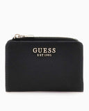 Guess Bolena Fermuarlı ve Karlık Bölmeli Kadın Cüzdan Black