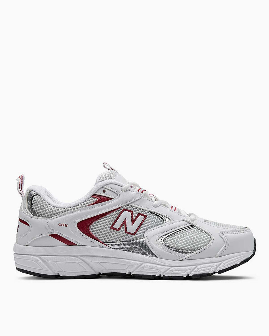 New Balance 408 Unisex Sneaker Beyaz - Kırmızı