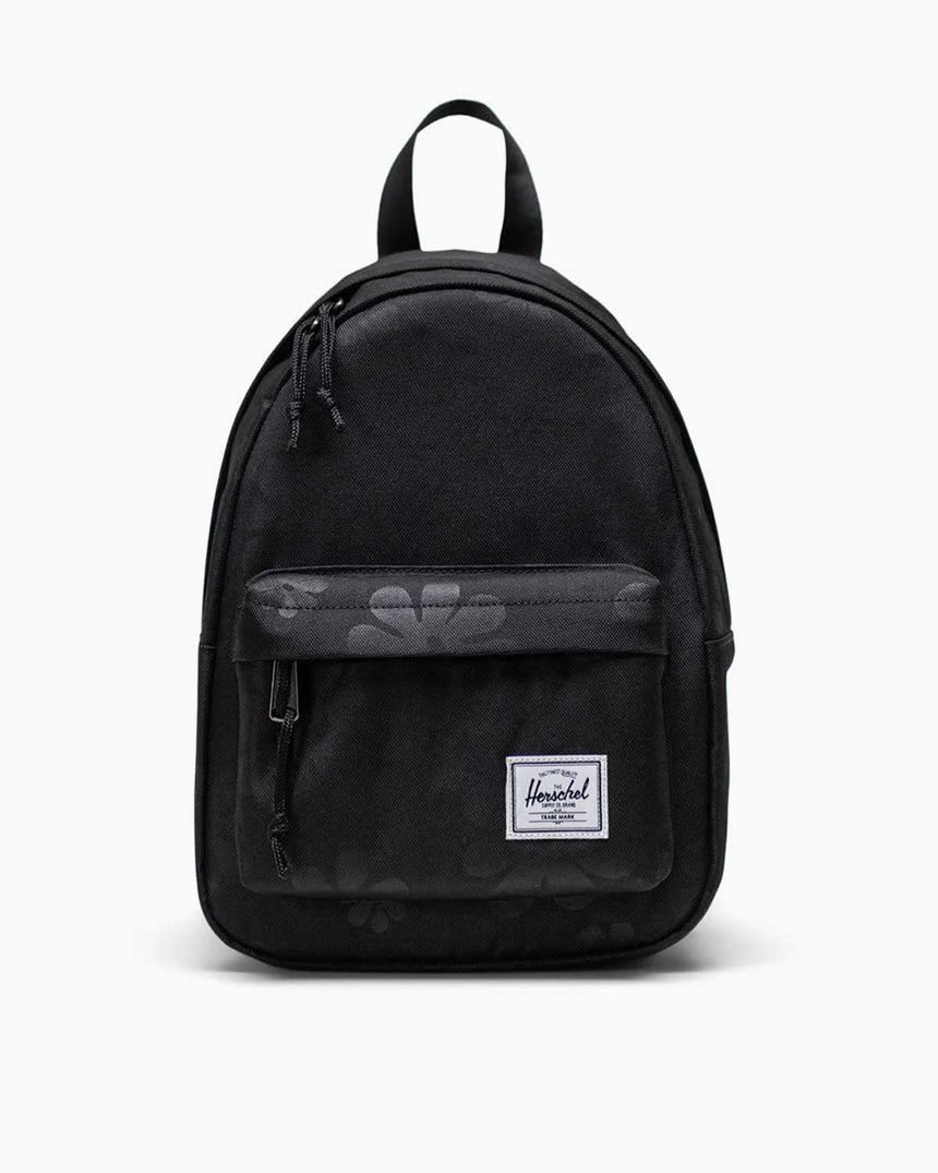 Herschel Classic Mini Sırt Çantası Black Floral Sun