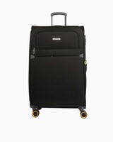 Pierre Cardin Büyük Boy Kumaş Valiz Siyah