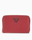 Guess Debora Fermuarlı Orta Boy Kadın Cüzdan Garnet