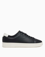 Calvin Klein Lastik Bağcıklı Yama Topuklu Erkek Sneaker Black/Marshmallow