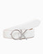 Calvin Klein Logo Detaylı Belt Kemer Bright White
