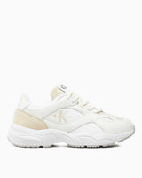 Calvin Klein Retro Tennis Low Lace Mix Kadın Sneaker Creamy White/White/Whisper Pink