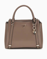 Guess Daryna Logolu Satchel El Çantası Dark Taupe