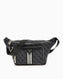 Guess Milano Maxi Monogram Bel Çantası Coal Black