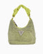 Guess Lua Mini Hobo Taşlı El Çantası Chartreuse