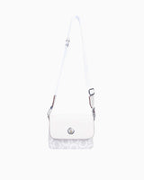 Us Polo Assn Ayarlanabilir Çapraz Askılı Çanta Beyaz Gri