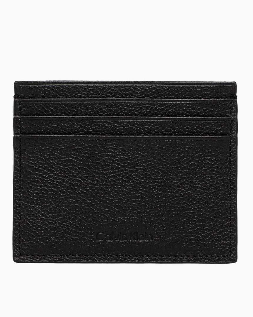 Calvin Klein Mikro Çakıl Desenli Erkek Kartlık Black