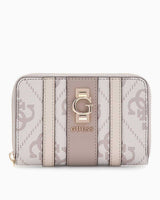 Guess Erenia Orta Boy Fermuarlı Kadın Cüzdan Dark Oak