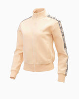 Guess Britney Logo Şeritli Fermuarlı Sweatshirt