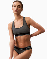 Calvin Klein Triangle Bras Kadın Bralet Hairline Stripe/Black