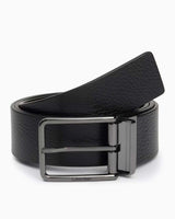 Calvin Klein Adj Rev Belt Kemer Ck Black Pebble/Dk Brown Pebble