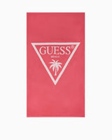 Guess Jacq Palm Triangle Plaj Havlusu Candy Neon Pink