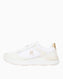 Tommy Hilfiger Casual Fashion Runner Sneaker White/Ivory Petal