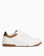 Tommy Hilfiger Basket Deri Erkek Sneaker Ecru/Army Green