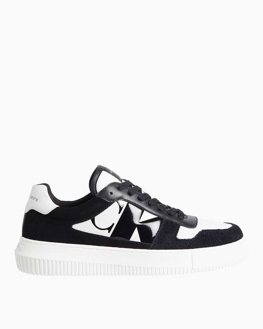Calvin Klein Jeans Chunky Cupsole Sneakers Black/Bright White