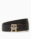 Tommy Hilfiger Moder Ayarlanabilir Ters Çevrilebilir 30mm Kadın  Kemer Black/Classic Beige