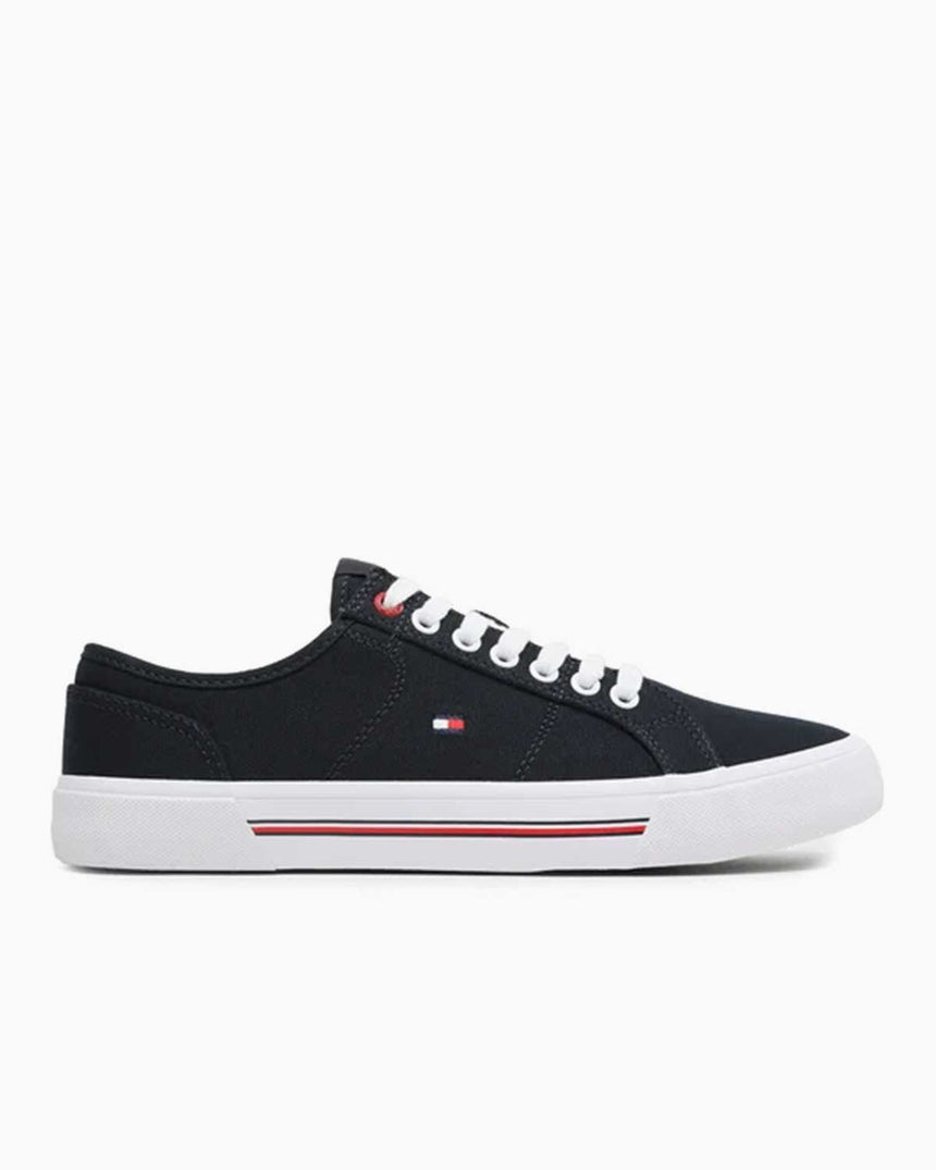 Tommy Hilfiger Core Corporate Vulcanized Erkek Sneaker Desert Sky