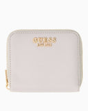 Guess Laurel II Küçük Boy Fermuarlı Kadın Cüzdan Ivory