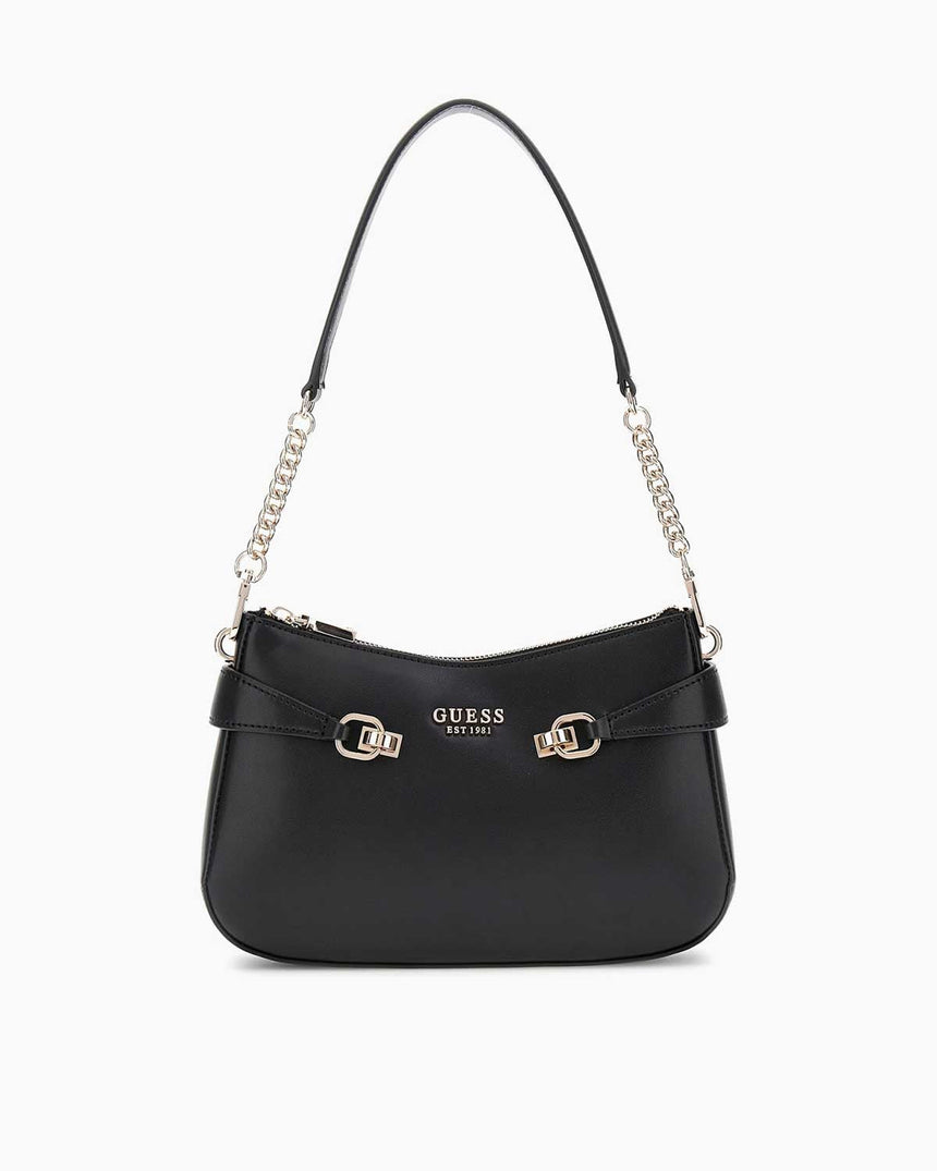 Guess Lorelei Zincir Detaylı Omuz Çantası Black