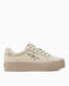 Calvin Klein Flatform Lace Up Sneakers Creamy White/Eggshell