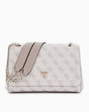 Guess Anadela Noelle II Kapaklı Kadın Omuz Çantası Dark Oak