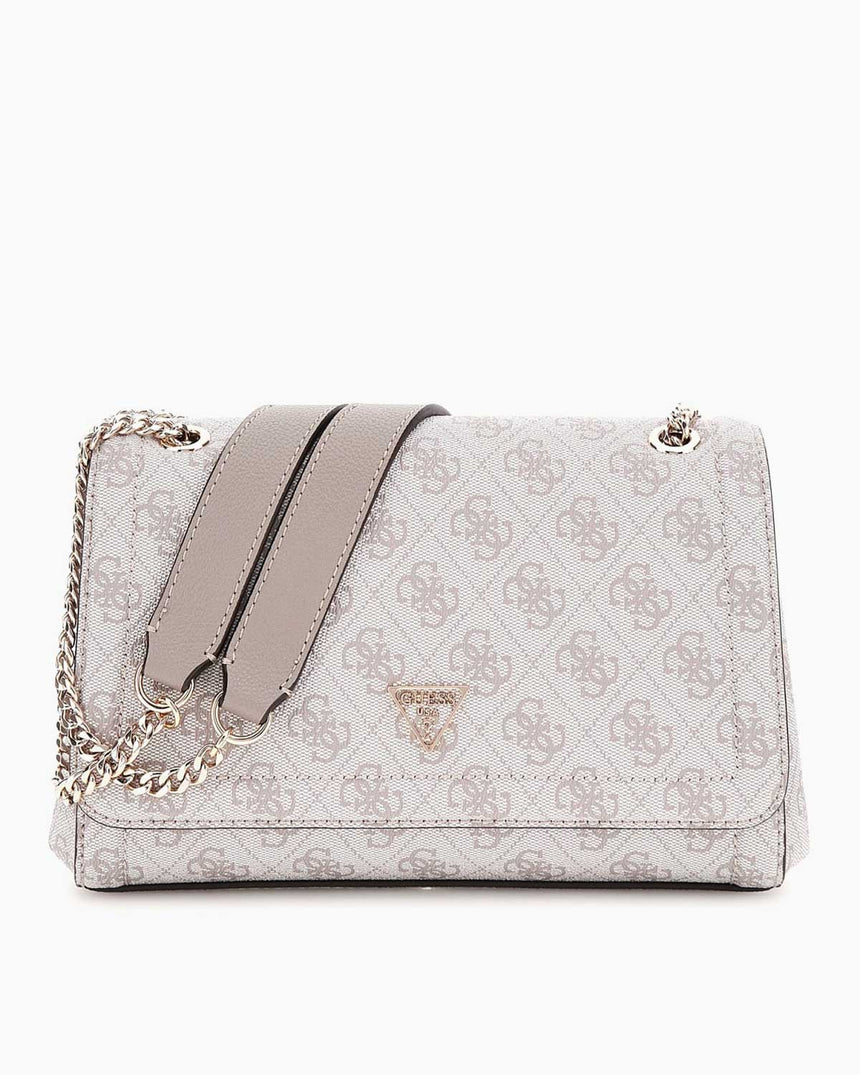 Guess Anadela Noelle II Kapaklı Kadın Omuz Çantası Dark Oak