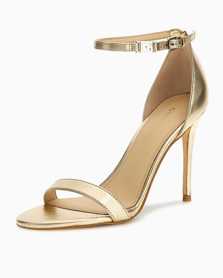 Guess Kabail3 Logo Detaylı Topuklu Ayakkabı Plaino