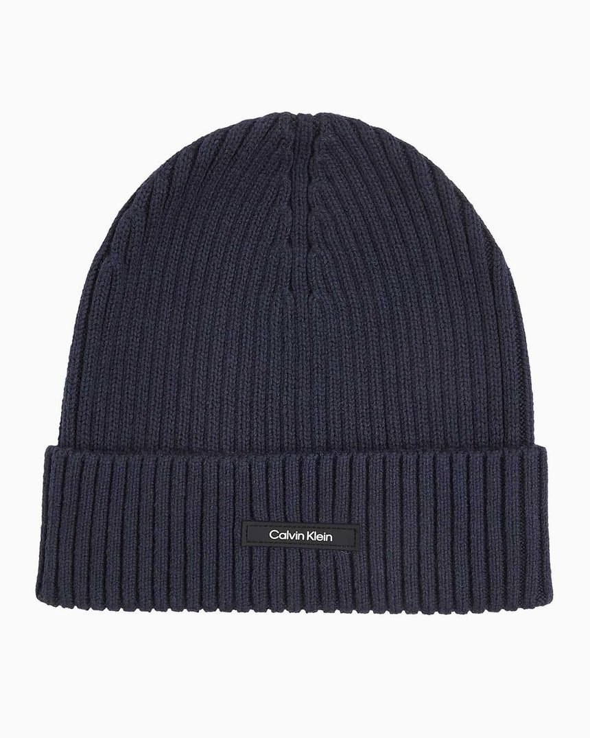 Calvin Klein Classic Coton Beanie Headwear Bere