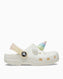 Crocs Classic Rainbow Unicorn Terlik Chalk