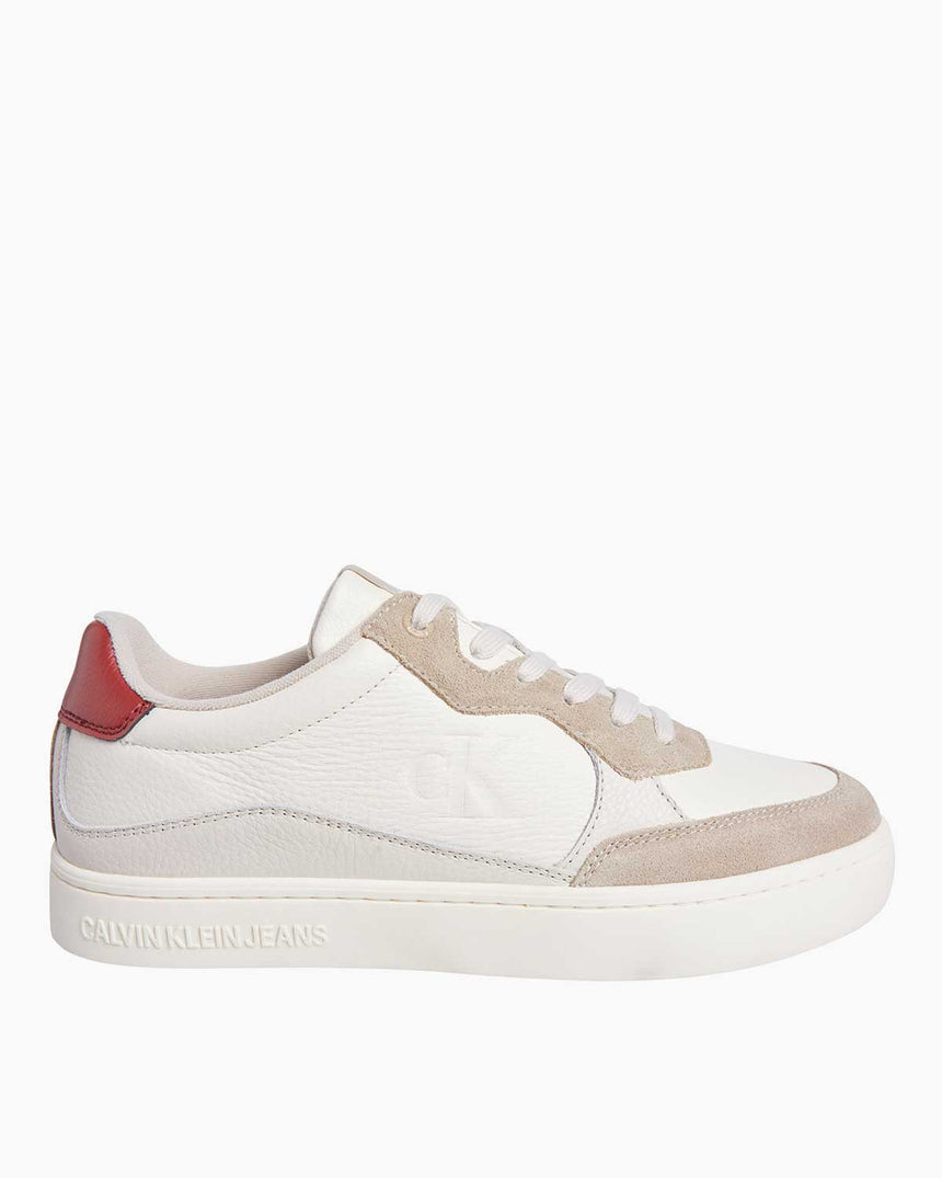Calvin Klein Classic Cupsole Low Top Sneaker Creamy White/Eggshell/Travertine