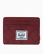 Herschel Charlie Cardholder Kartlık Oxblood Red Quilted